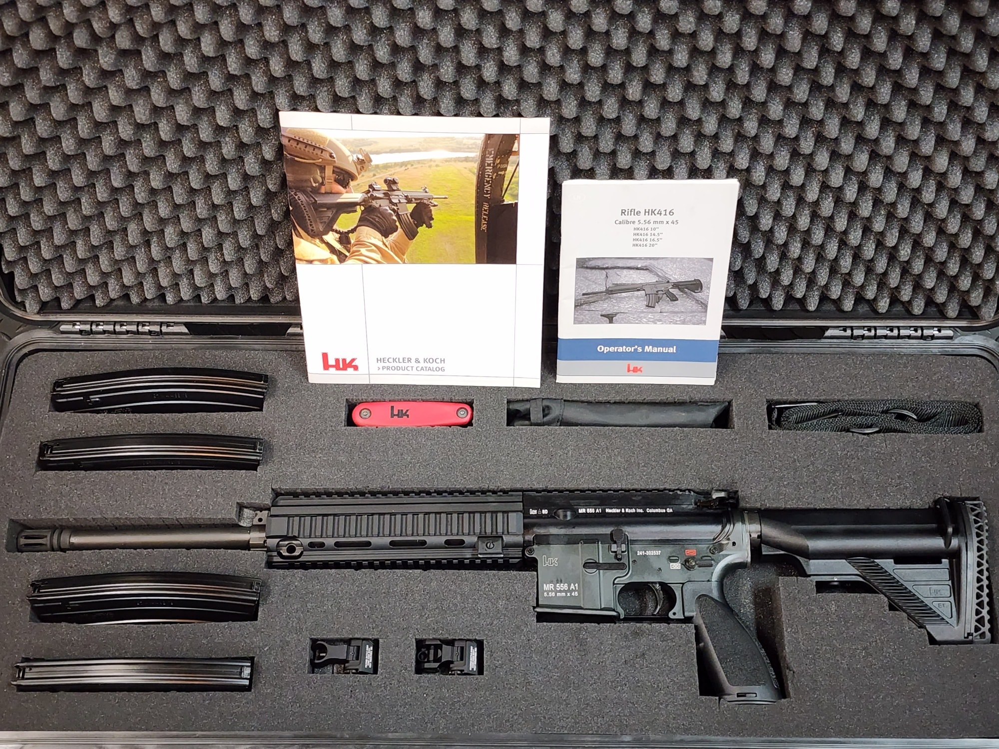 Heckler and Koch 416 – HK MR 556 A1 NIB (TEN YEARS OLD RARE early Edition  with HK 416 upper)