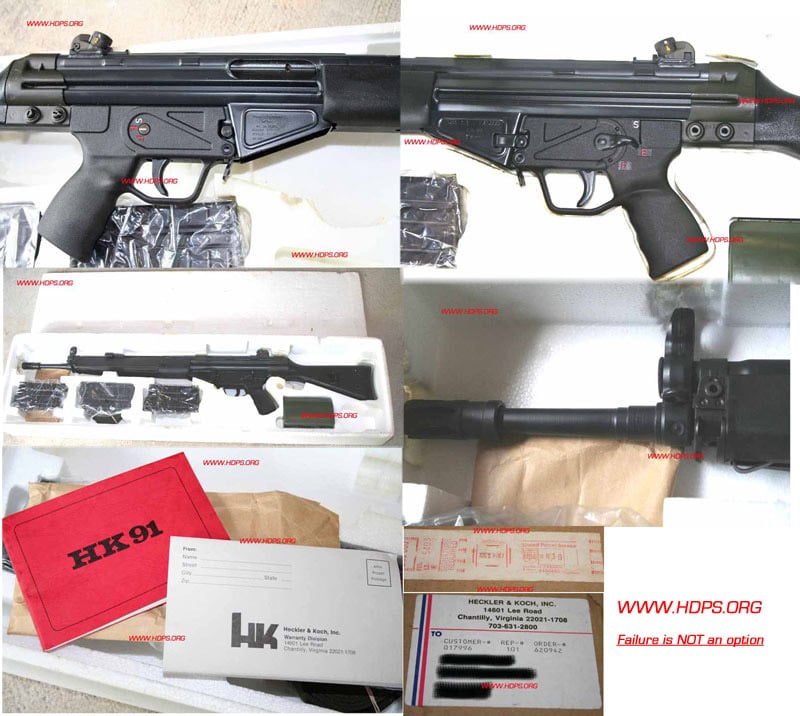 New In Box HK G-3 Machinegun